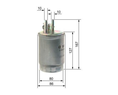 Fuel filter N6357 Bosch, Image 5