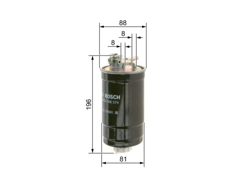 Fuel filter N6374 Bosch, Image 6