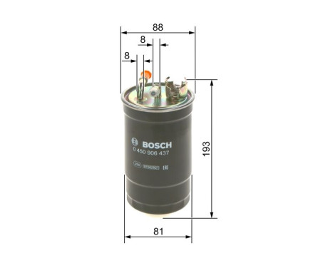 Fuel filter N6437 Bosch, Image 5