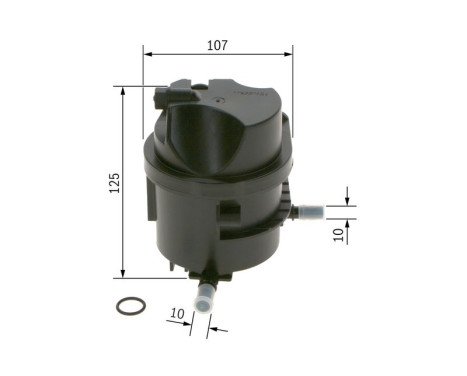 Fuel filter N7007 Bosch, Image 6