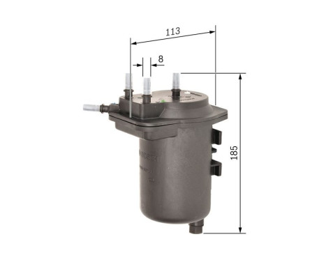 Fuel filter N7014 Bosch, Image 6