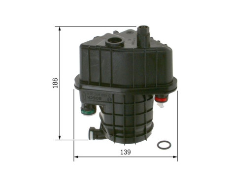 Fuel filter N7016 Bosch, Image 6