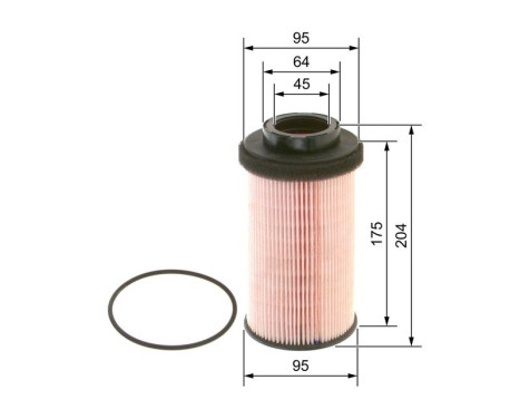 Fuel filter N9655 Bosch, Image 3