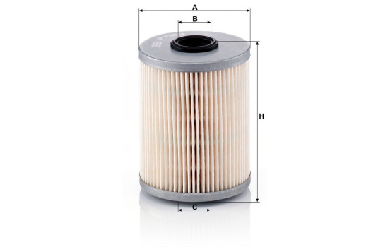 Fuel filter P 733/1 x MANN-FILTER, Image 4