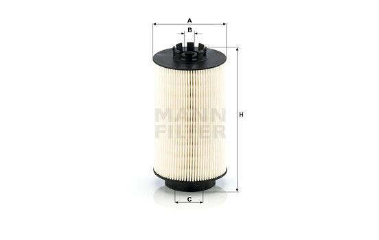 Fuel filter PU 10 008 x Mann