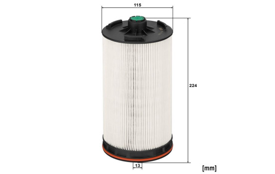 Fuel filter PU 12 007 z Mann, Image 2