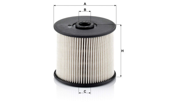 Fuel filter PU 830 x MANN-FILTER, Image 2