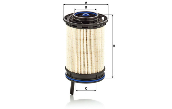 Fuel filter PU10011Z Mann, Image 3