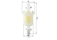 Fuel filter WK 21 Mann