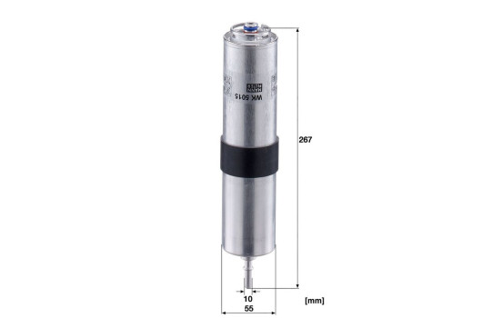 Fuel filter WK 5015 MANN-FILTER, Image 2