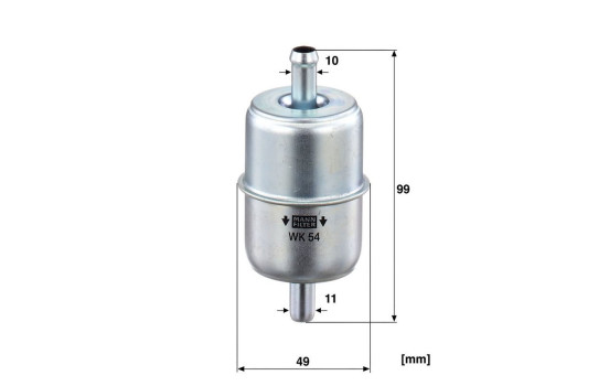 Fuel filter WK 54 Mann, Image 2