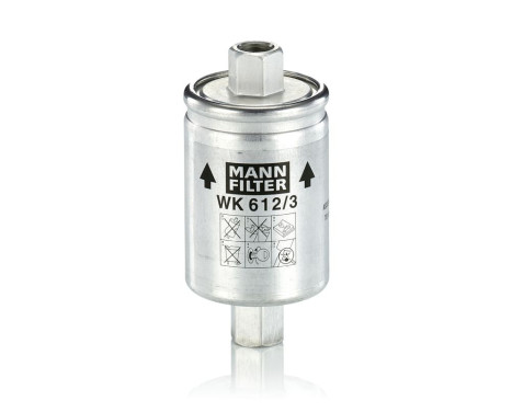 Fuel filter WK 612/3 Mann, Image 2