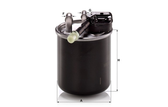 Fuel filter WK 820/17 MANN-FILTER, Image 3