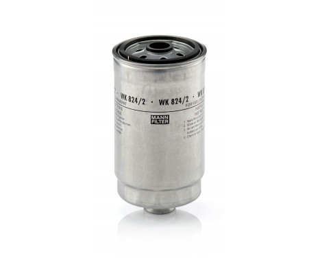 Fuel filter WK 824/2 Mann
