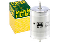 Fuel filter WK 831 MANN-FILTER