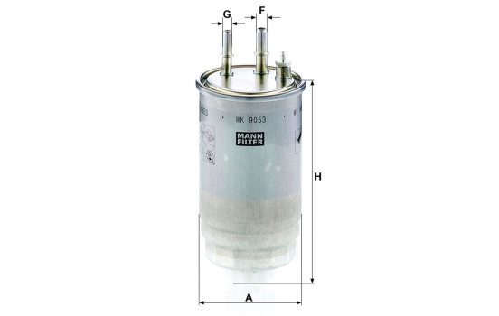 Fuel filter WK 9053 z Mann, Image 4