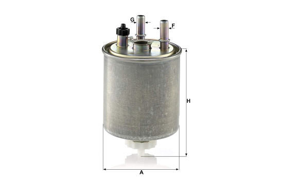 Fuel filter WK9022 MANN-FILTER, Image 2