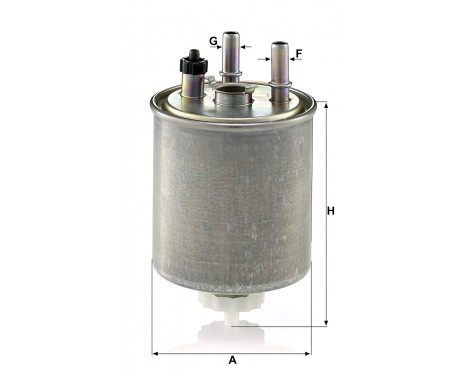 Fuel filter WK9022 Mann, Image 2