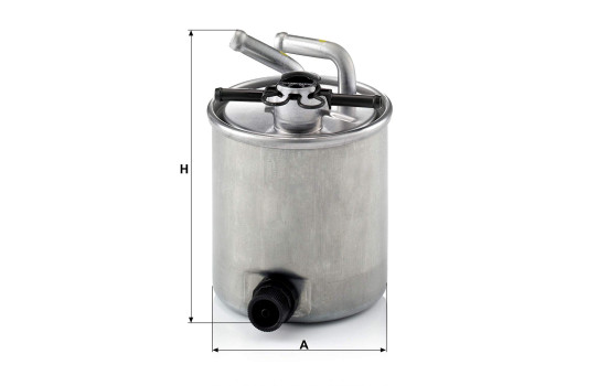 Fuel filter WK920/6 MANN-FILTER, Image 2
