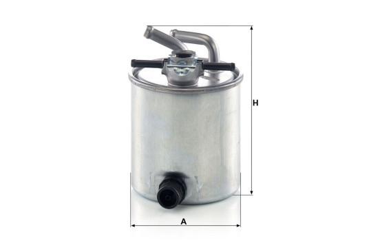 Fuel filter WK920/6 MANN-FILTER, Image 5