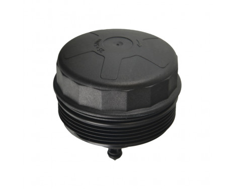 Cover, oil filter housing febi Plus 108179