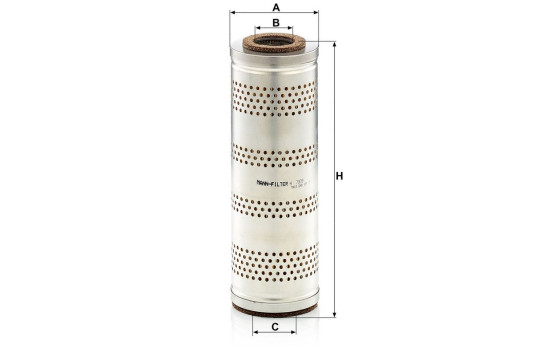 Filter, hydraulics H 7009 MANN-FILTER, Image 2