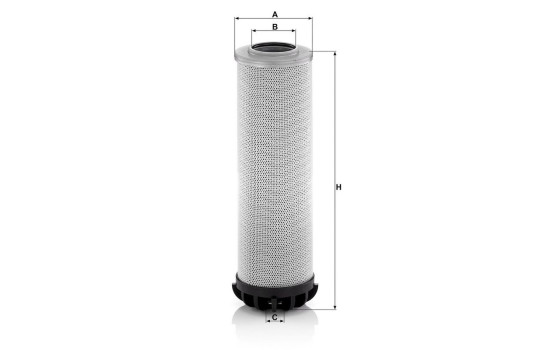Filter, hydraulics HD 7010 x Mann, Image 2