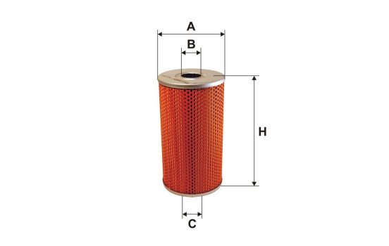 Filter, hydraulics OM 585H Filtron, Image 2
