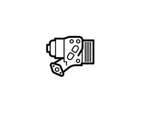 Housing, oil filter 310253 NRF