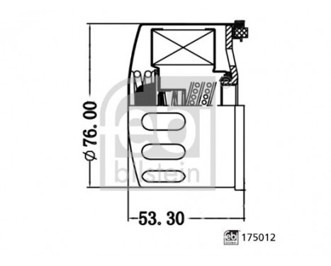 Oil Filter 175012 FEBI