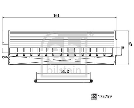 Oil Filter 175759 FEBI, Image 3