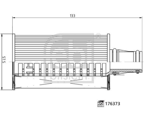 Oil Filter 176373 FEBI, Image 3