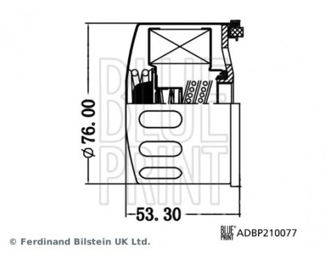 Oil Filter ADBP210077 Blue Print