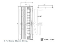 Oil filter ADBP210209 Blue Print