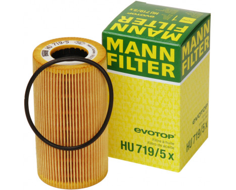 Oil Filter evotop HU719/5X Mann, Image 3