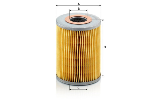 Oil Filter H1038 MANN-FILTER, Image 4
