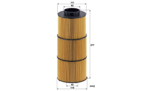 Oil filter HU 12 021 z MANN-FILTER, Image 2
