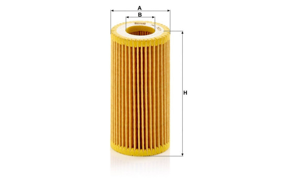 Oil Filter HU 5001 z MANN-FILTER, Image 3