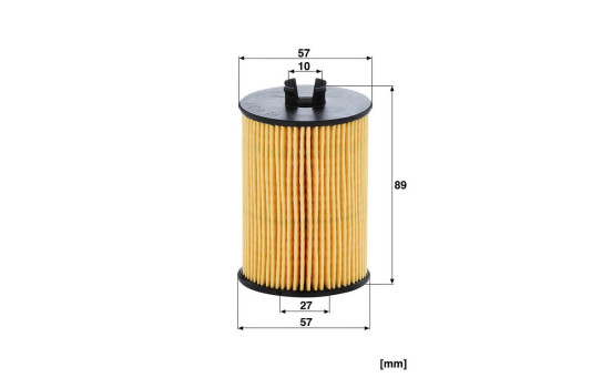 Oil Filter HU 612/1 x Mann, Image 3