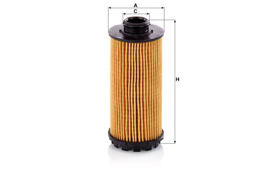 Oil Filter HU 7051 z MANN-FILTER, Image 3