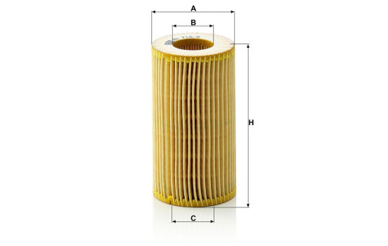 Oil Filter HU 718/6 x Mann, Image 4