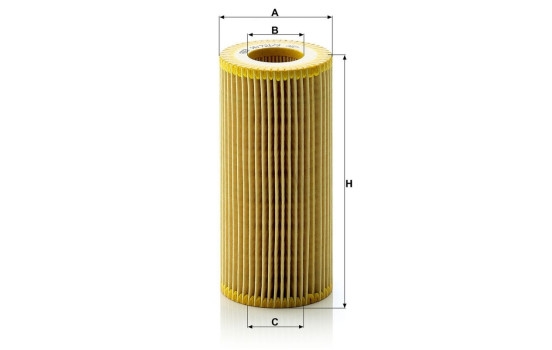Oil Filter HU 721/3 x Mann, Image 4