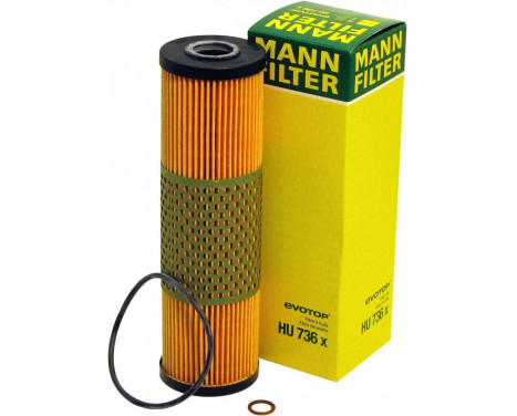 Oil Filter HU 736 x Mann, Image 3