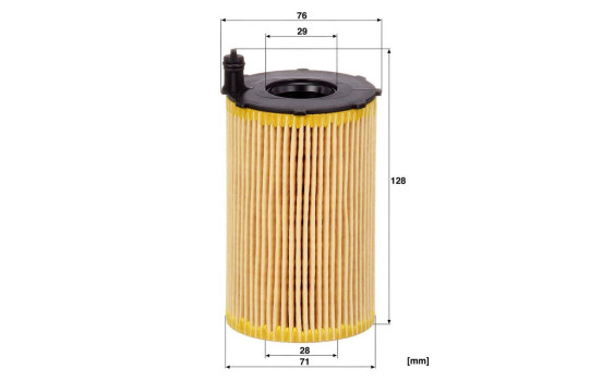 Oil Filter HU 8005 z Mann, Image 5