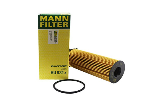Oil Filter HU 831 x MANN-FILTER, Image 5
