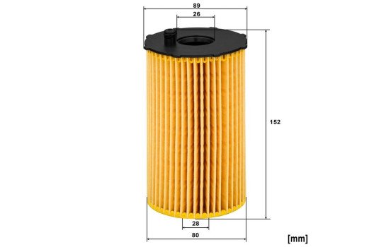 Oil Filter HU 934/1 x Mann, Image 6