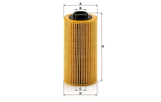 Oil Filter HU 938/4 x Mann, Image 3