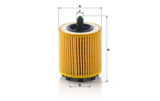 Oil Filter HU6007X Mann, Image 4