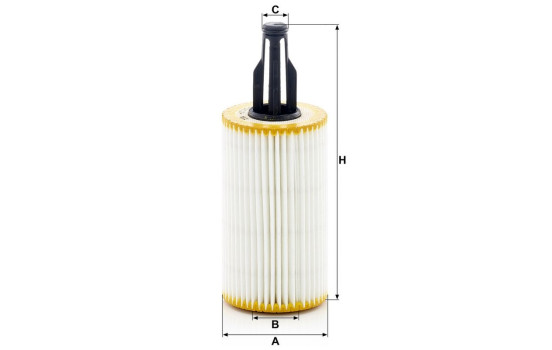 Oil Filter HU7025Z MANN-FILTER, Image 6
