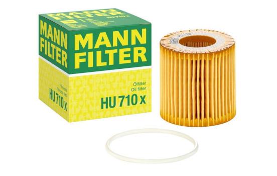 Oil Filter HU710X MANN-FILTER, Image 4